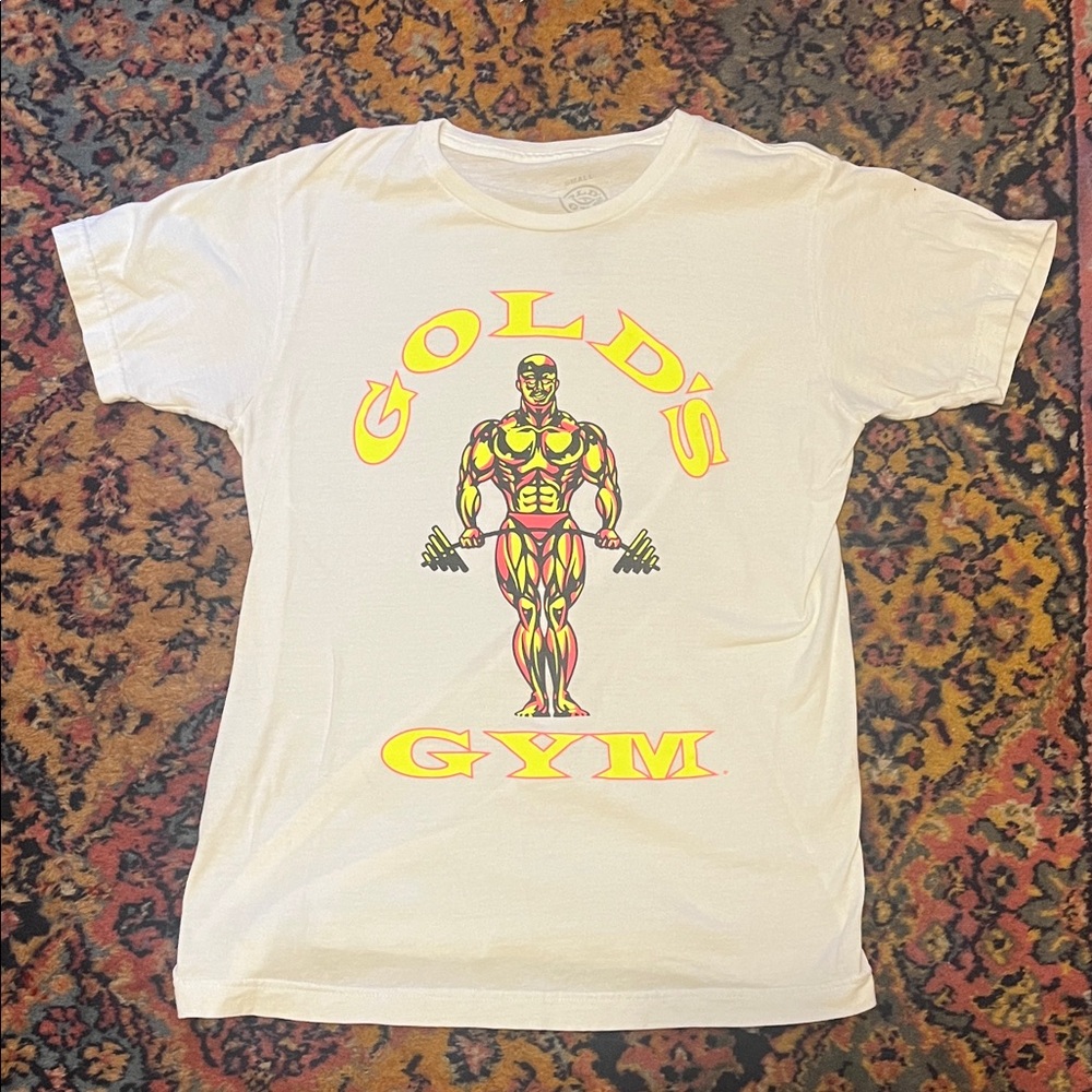 Gold's Gym White Graphic T-Shirt